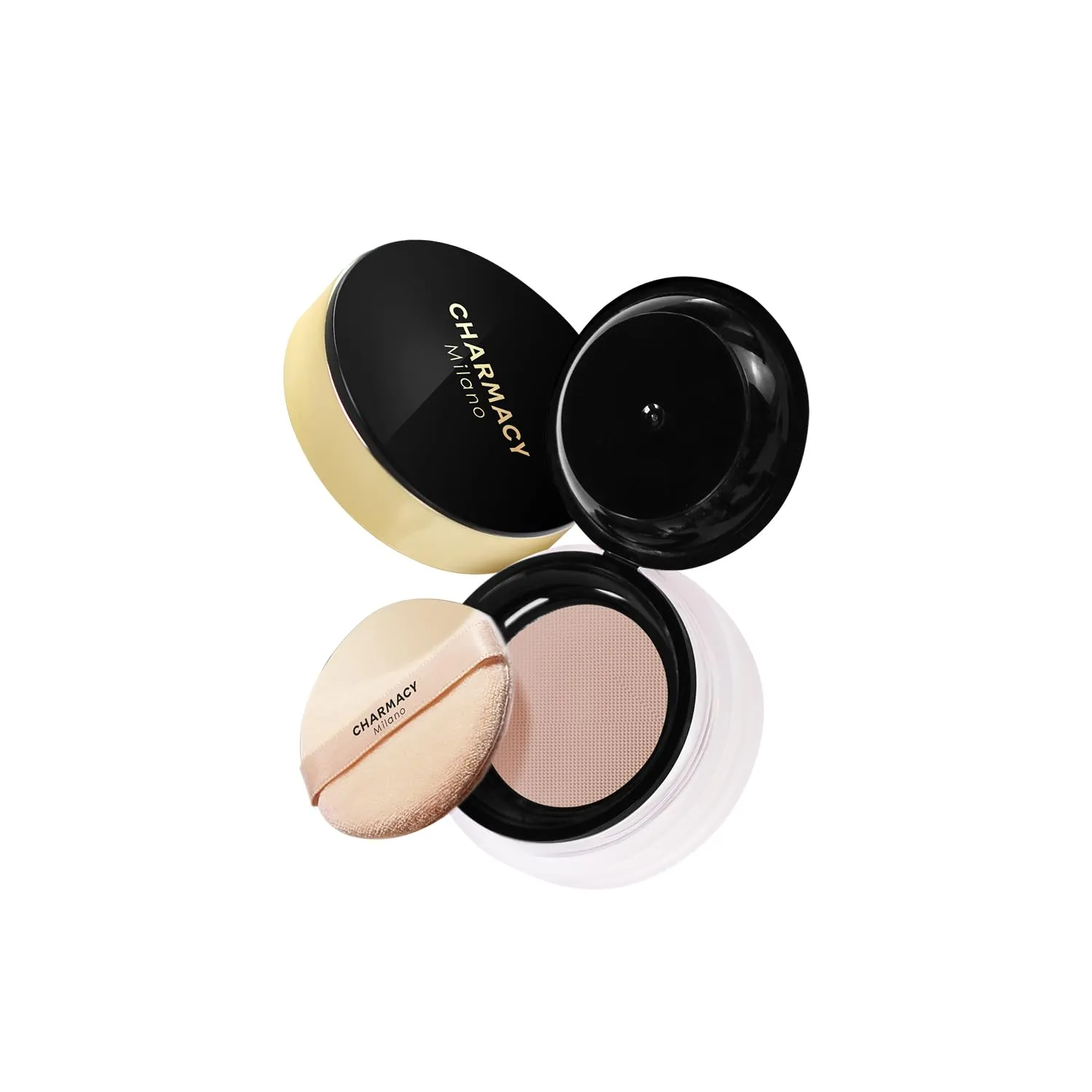 CHARMACY Face Loose Powder - Weightless, Oil-Free Setting Powder & Blurring Finishing Powder | Sheer Coverage, 12H Shine Control   Pore Minimizing, Travel-Safe