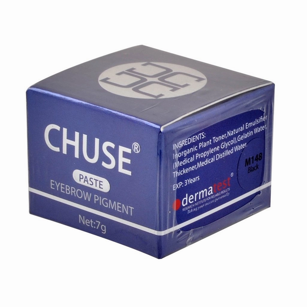 CHUSE 7g Paste Eyebrow Eyeliner Pigments (M148 Black)