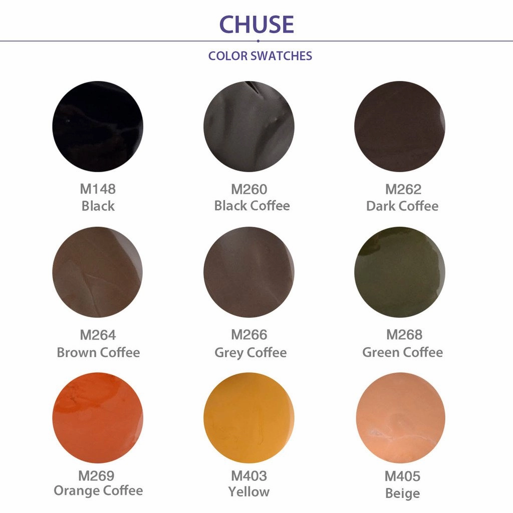 CHUSE 7g Paste Eyebrow Eyeliner Pigments (M148 Black)