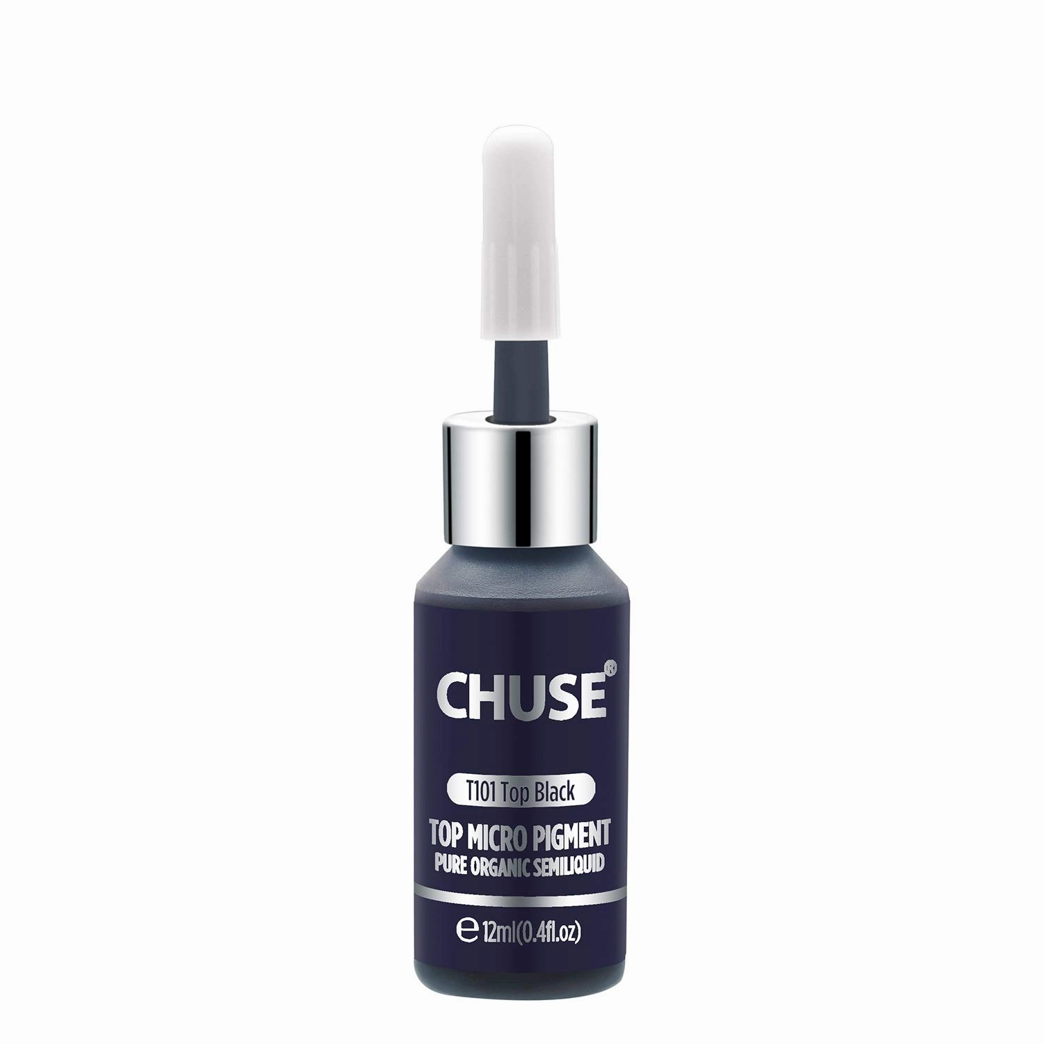 CHUSE PMU Eyebrow Eyeliner Pigments 0.4oz/12ml (T101 Black)