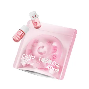 Cistto Natural Cleansing Oil – Waterproof Makeup Remover Oil, Nourishing and Gentle for Sensitive Skin and All Skin Types, Travel-Friendly, 2ml x 20 Capsules