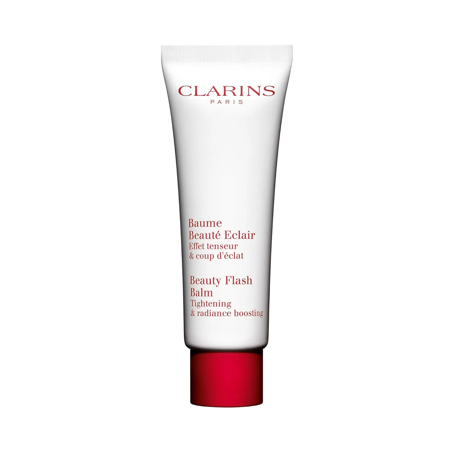 Clarins Beauty Flash Balm | 3-In-1 Hydrating 10-Minute Face Mask, Make-Up Primer, or Quick Pick Me Up Radiance Booster | Moisturizes, Brightens and Visibly Tightens | Non-Oily and Non-Comedogenic
