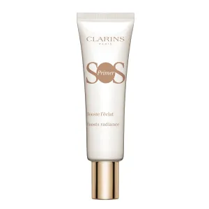 Clarins SOS Make-up Primer | Color Correcting | 24H Hydration* |Hydrating Primer | Blurs Imperfections, Boosts Radiance, and Preps Skin | All Skin Types | 1.0 Ounce
