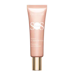 Clarins SOS Make-up Primer | Color Correcting | 24H Hydration* |Hydrating Primer | Blurs Imperfections, Boosts Radiance, and Preps Skin | All Skin Types | 1.0 Ounce
