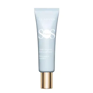 Clarins SOS Make-up Primer | Color Correcting | 24H Hydration* |Hydrating Primer | Blurs Imperfections, Boosts Radiance, and Preps Skin | All Skin Types | 1.0 Ounce