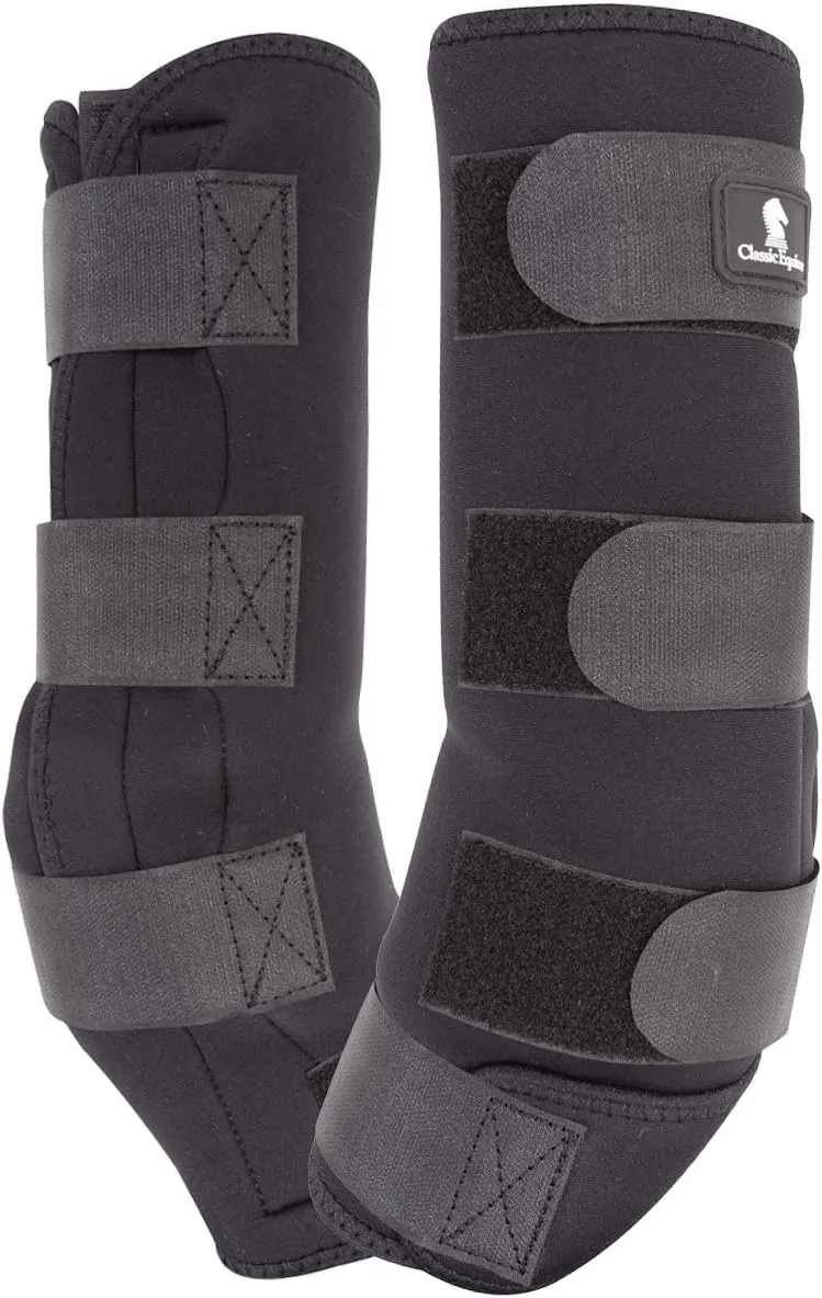 Classic Equine Ice Boots Large Black