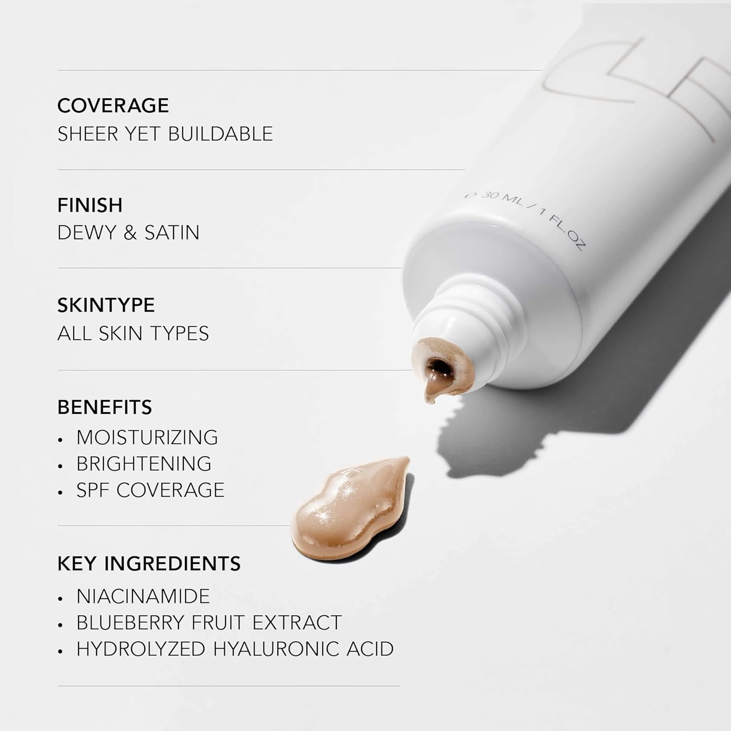 CLE Cosmetics CCC Cream (Olive Medium Deep 406 / SPF 50) - Color Correcting CC Cream with Sunscreen - Lightweight, Hydrating, Light to Medium Coverage Foundation - BB & CC Hybrid - 1 fl oz