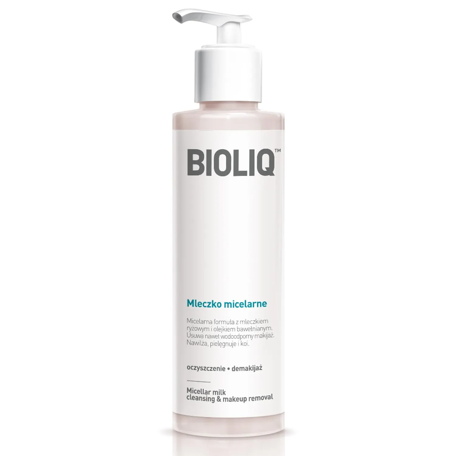 Clean Micellar Milk - Nourishing Skincare with Cottonseed Oil, Rice Milk & Eyebright Extract, Makeup Removal & Dark Circle Reduction - 135ml