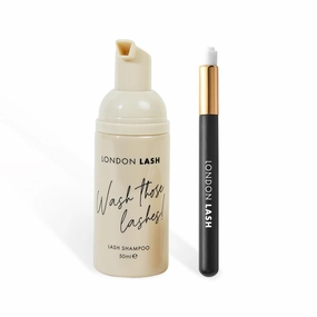 Clean Lashes DUO - SAVE 20% - Includes a Foaming Lash Shampoo and a Lash & Brow Cleansing Brush