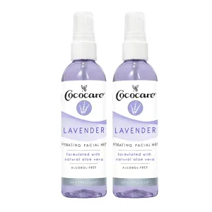 COCOCARE Lavender Hydrating Facial Mist (2 Pack)