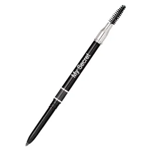 Collections Etc My Secret Cosmetics Eyebrow Pencil (Black)