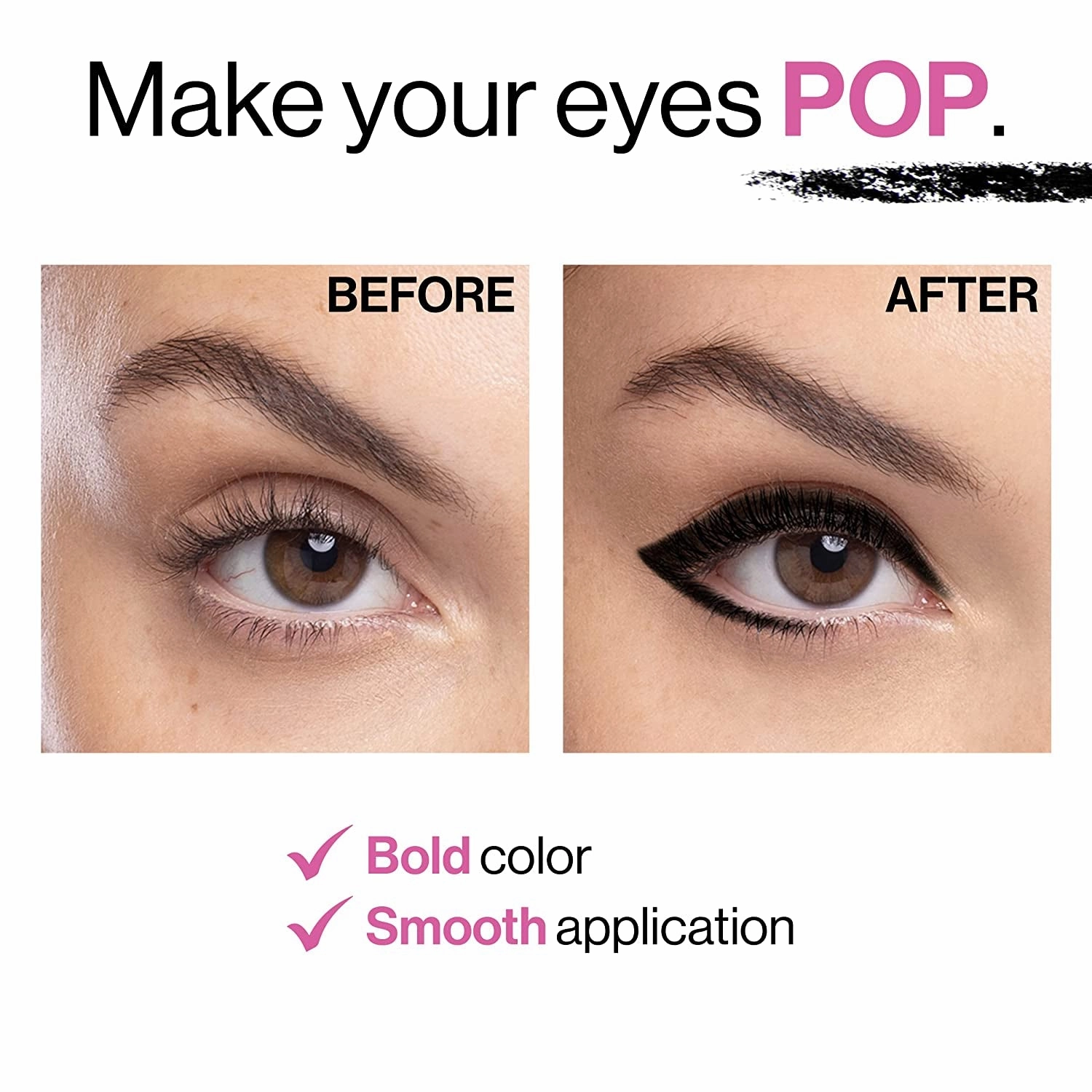 Color Icon Kohl Eyeliner Pencil, Rich Hyper-Pigmented Color, Smooth Creamy Application, Long-Wearing Matte Finish Versatility, Cruelty-Free & Vegan - Simma Brown Now! (Packaged)