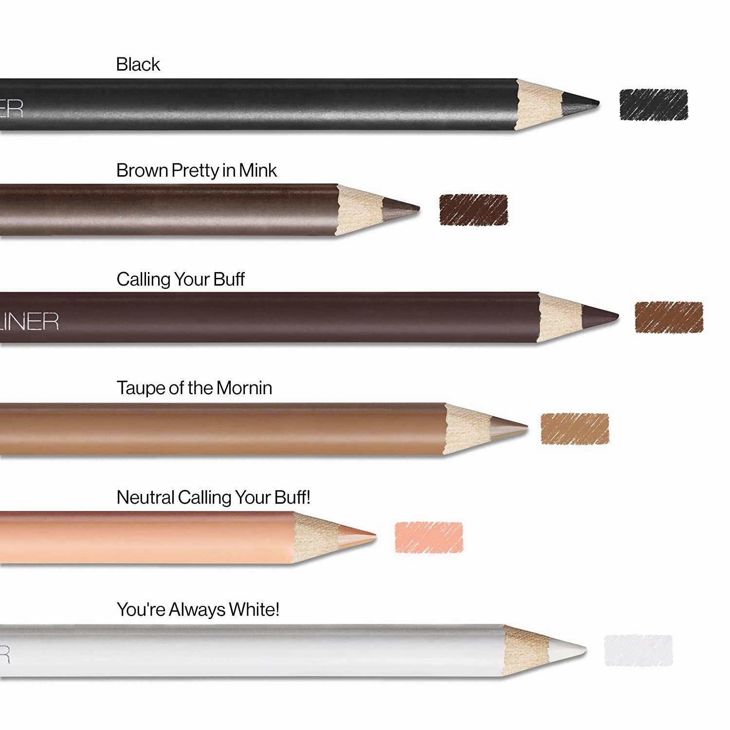 Color Icon Kohl Eyeliner Pencil, Rich Hyper-Pigmented Color, Smooth Creamy Application, Long-Wearing Matte Finish Versatility, Cruelty-Free & Vegan - Simma Brown Now! (Packaged)