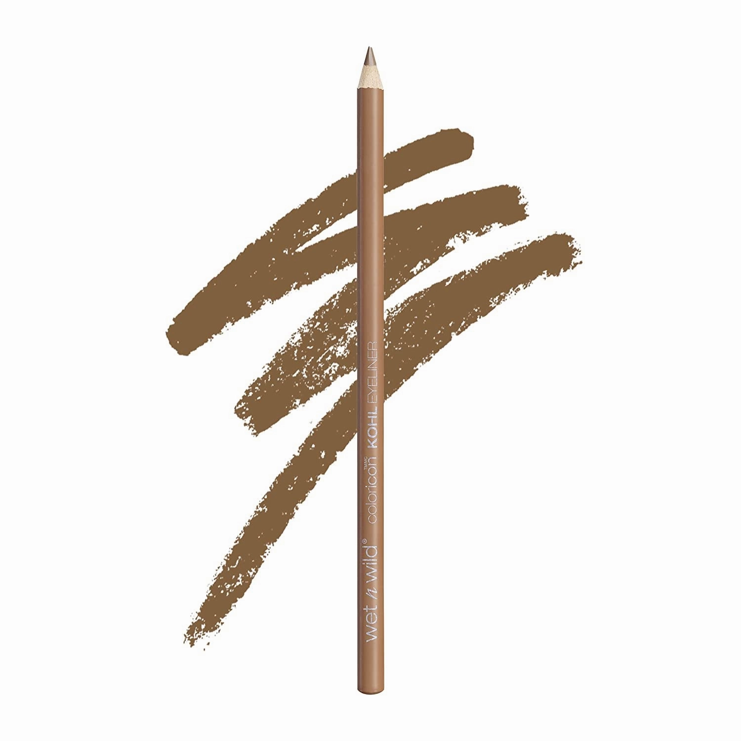 Color Icon Kohl Eyeliner Pencil, Rich Hyper-Pigmented Color, Smooth Creamy Application, Long-Wearing Matte Finish Versatility, Cruelty-Free & Vegan - Simma Brown Now! (Packaged)