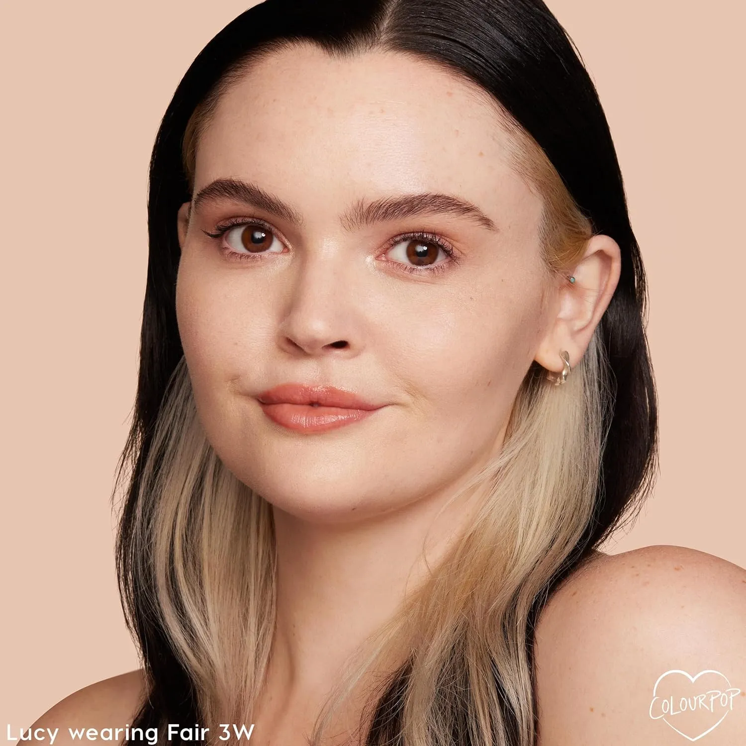 ColourPop Pretty Fresh Tinted Moisturizer - Hydrating Skin Tint with Lightweight Coverage - Formulated with Hyaluronic Acid & Coconut Water for Healthy-Looking Skin - Fair 3W (1.45 oz)