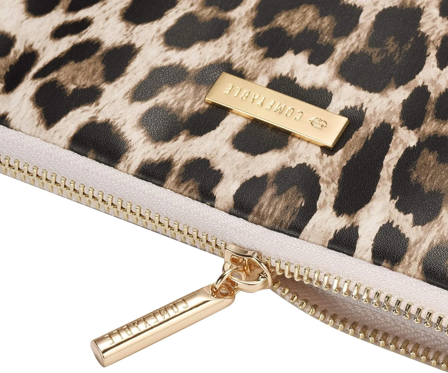 Comfyable Tablet Sleeve Compatible with 11 Inch iPad Air M3 M2 2025, iPad Pro M4 2024 & Smart/Magic Keyboard - Water-Resistant Sleeve Case – Leopard