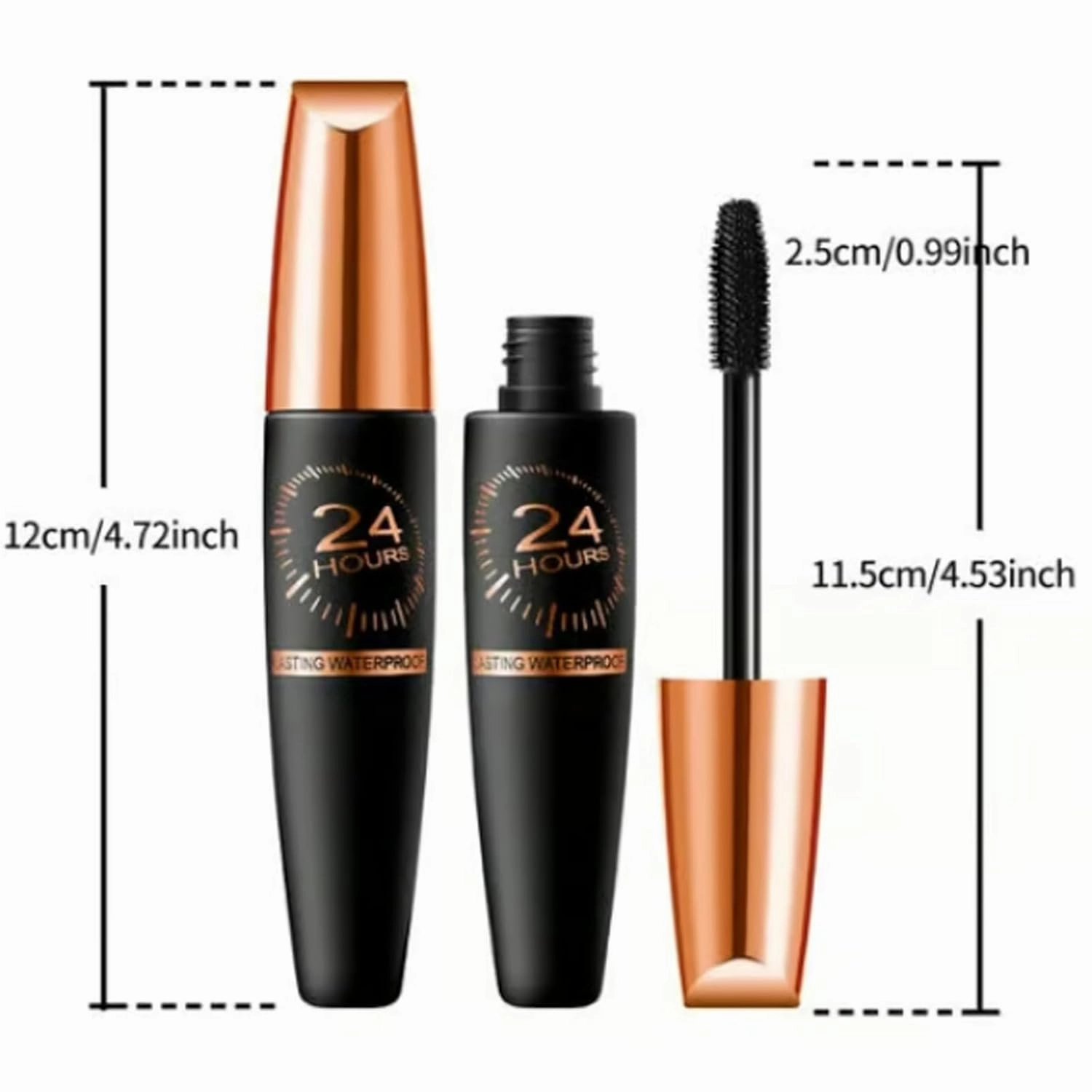 Cordialk Waterproof Silk Fibre Thick Lengthening Mascara, 2025 Upgraded 4d Silk Fiber Lash Mascara, Waterproof Long Lasting Liquid Lash Extensions For Women (1 Set, One)