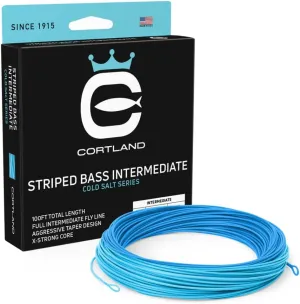 Cortland Striped Bass Intermediate Fly Line (Ice Blue, WF9I)