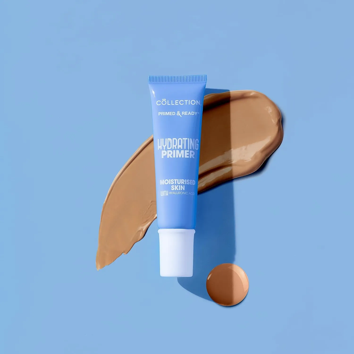Cosmetics Primed and Ready Hydrating Primer, Locks in Moisture, 20ml, Hydration, Clear
