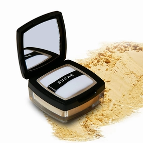 Cosmetics All Set To Go Banana Matte Powder | Setting Matte Powder For Mattified Skin | Oil-Controlling & Smooth Application | 7Gm, Yellow