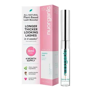 'Cosmic Lash' Eyelash Serum | Lash Growth Serum Without Prostaglandins | Thicker, Longer, More Defined Lashes Naturally | 4 Months Supply XL Size | Made in USA, cGMPA Certified Lab
