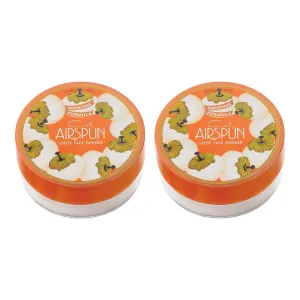 Coty Airspun Loose Face Powder, Translucent, Pack of 2