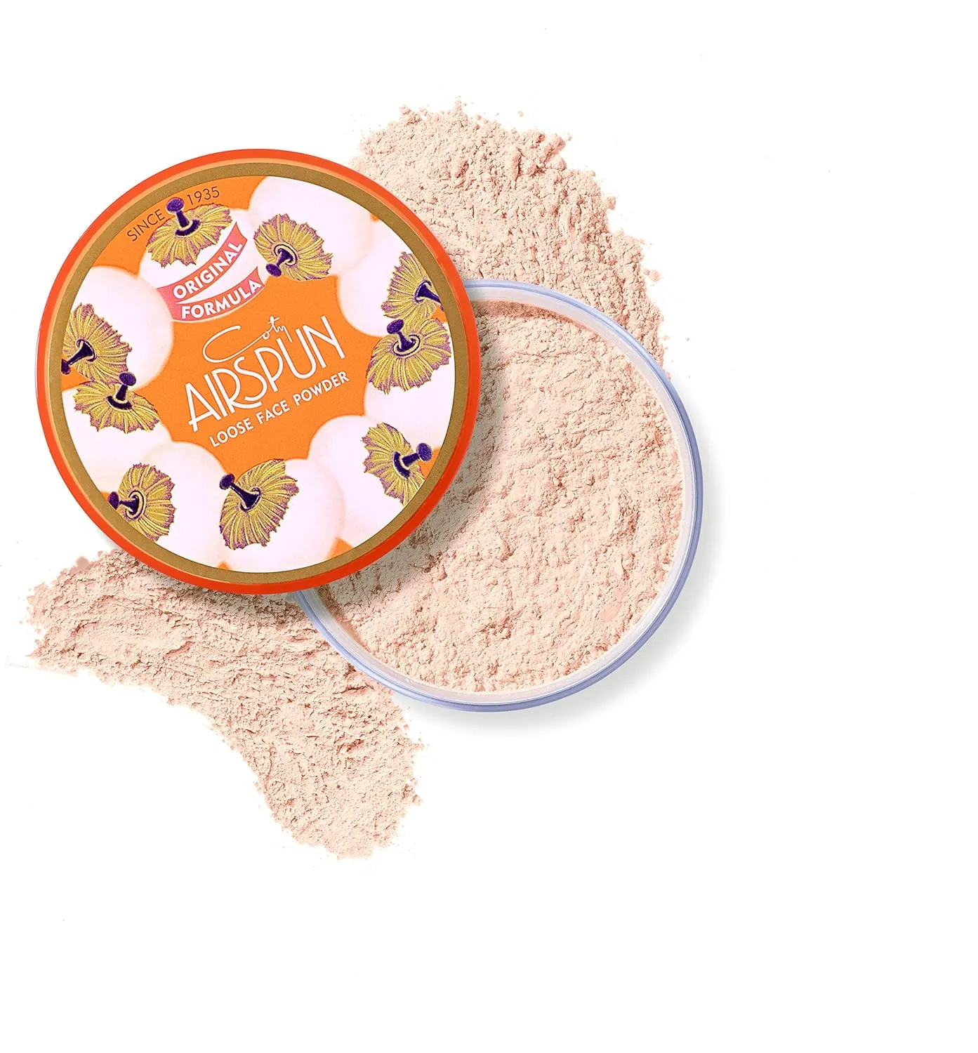 Coty Airspun Loose Face Powder, Translucent, Pack of 2