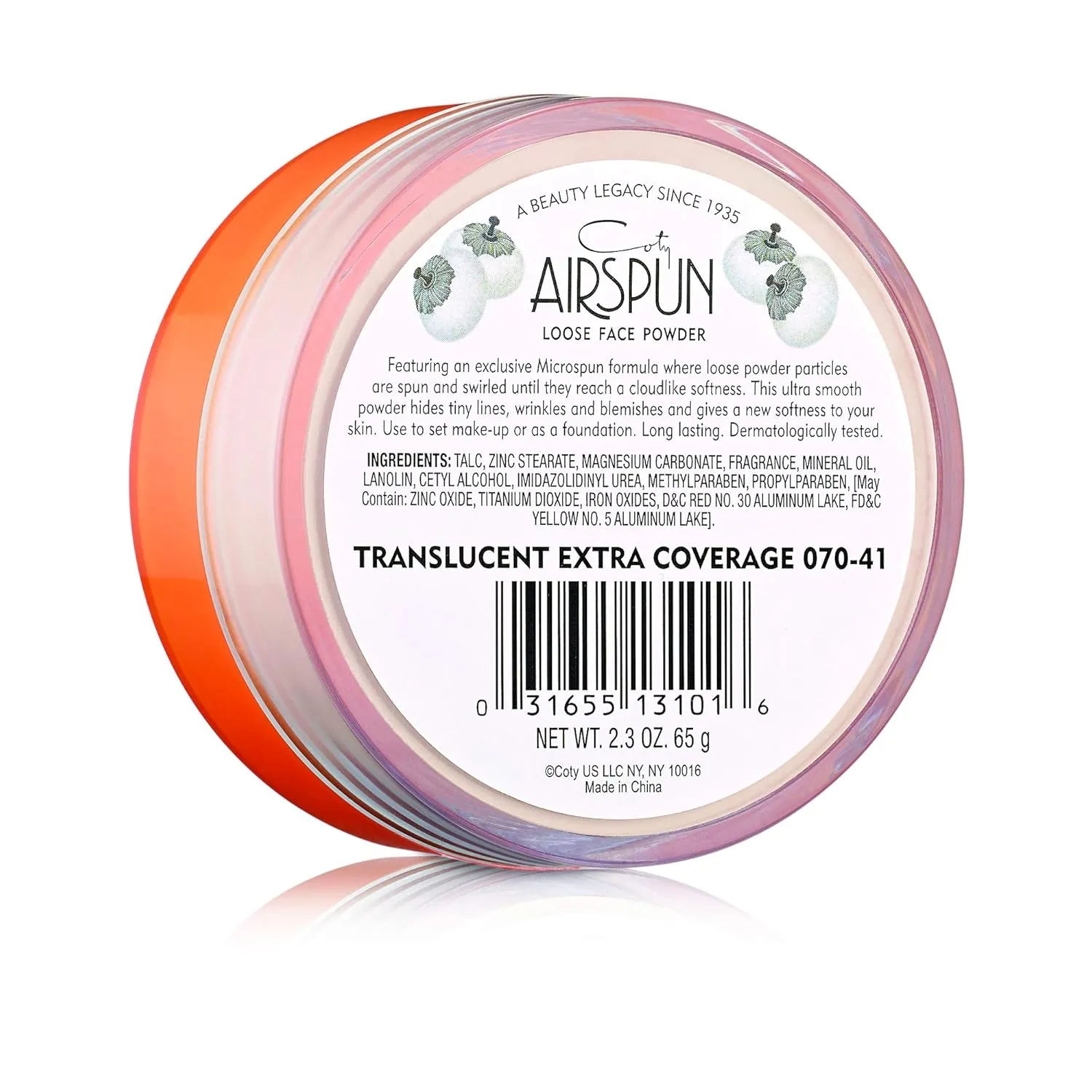 Coty Airspun Loose Face Powder, Translucent, Pack of 2