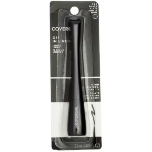Cover Girl Get In Line Liquid Liner 325 Black Vinyl .08 Oz