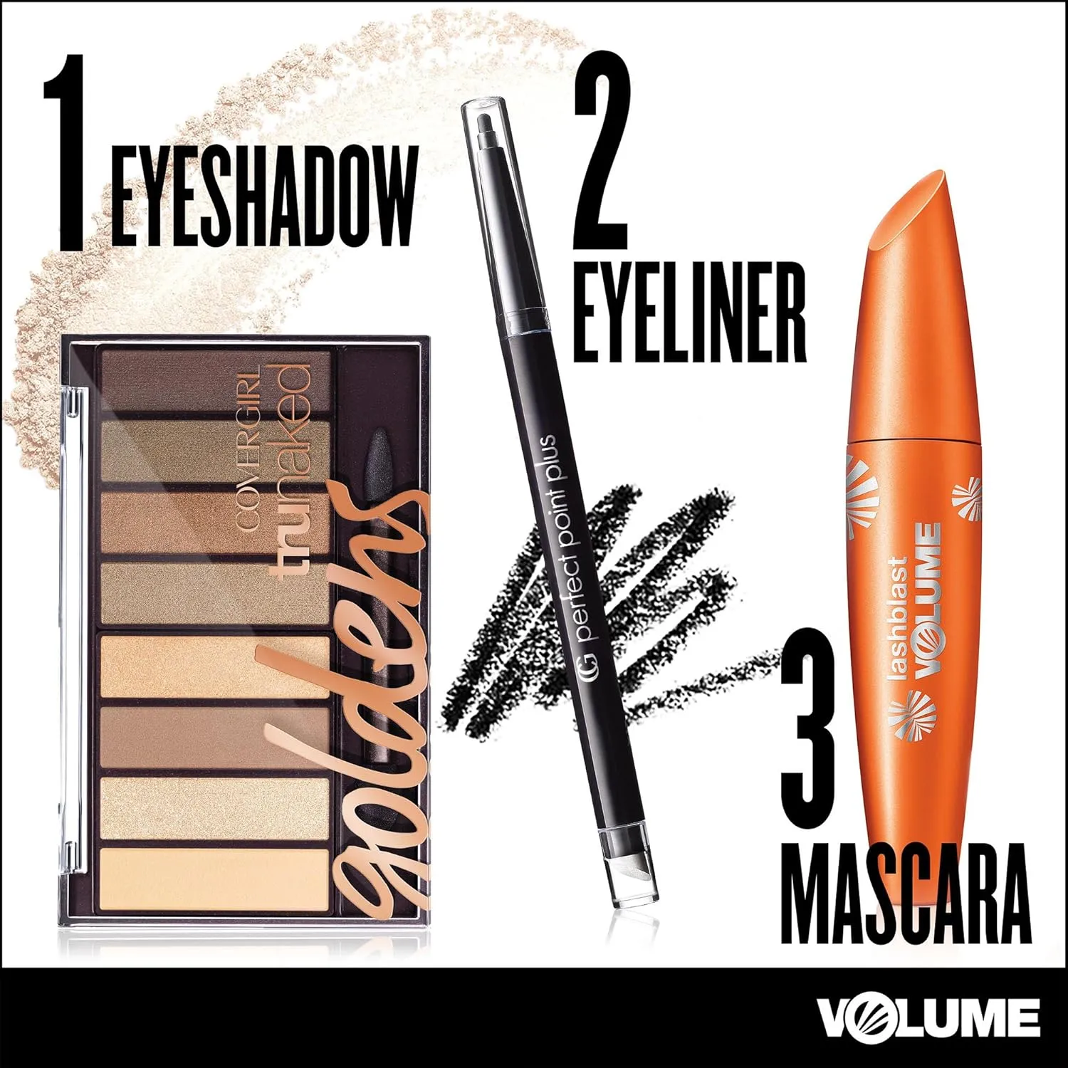 COVERGIRL LashBlast Volume Mascara, 1 Tube (0.44 oz), Very Black Color, Volumizing Mascara, Hypoallergenic, For All Eye Colors & Skin Tones (packaging may vary) (Pack of 2)