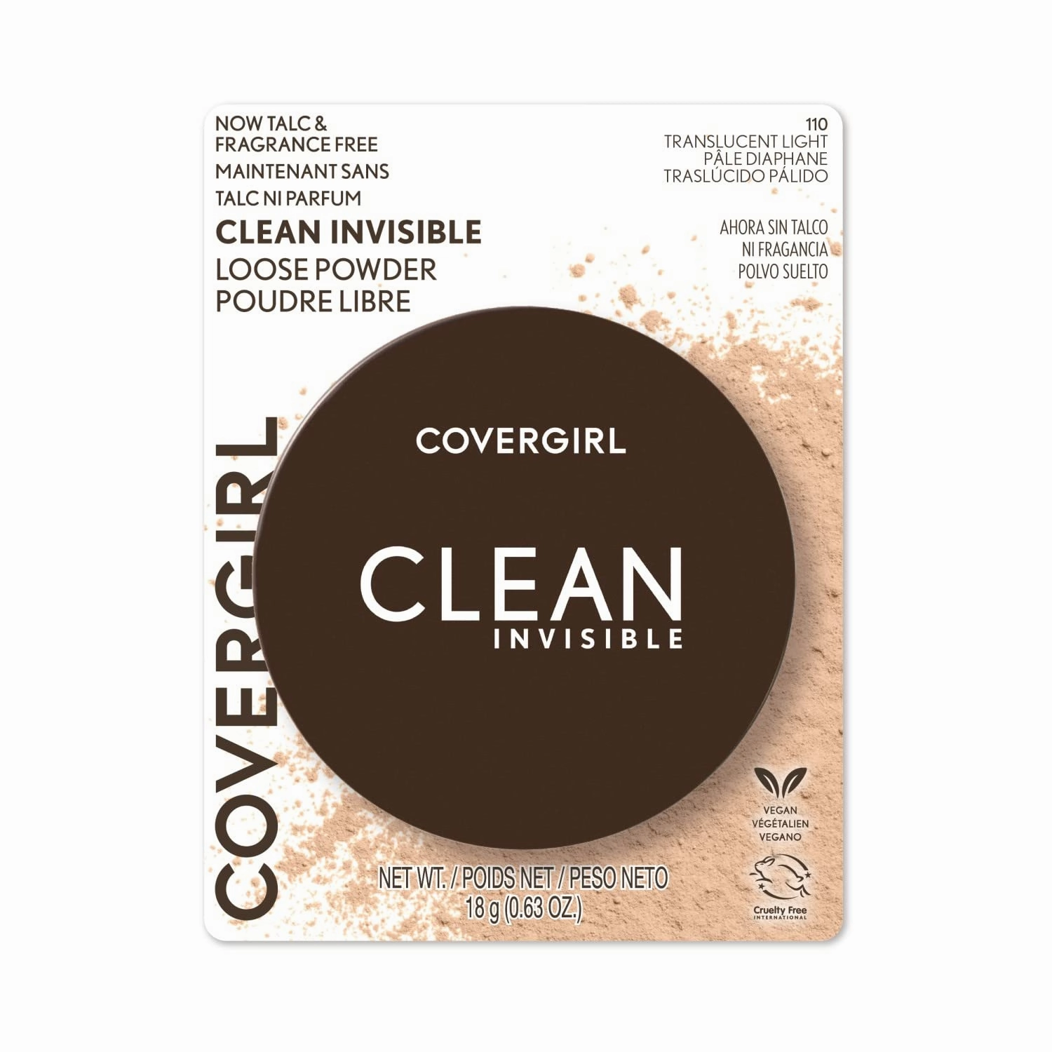 Covergirl   Olay Simply Ageless 3-in-1 Liquid Foundation, Creamy Natural & Clean Invisible Loose Powder - Loose Powder, Setting Powder, Vegan Formula - Translucent Light