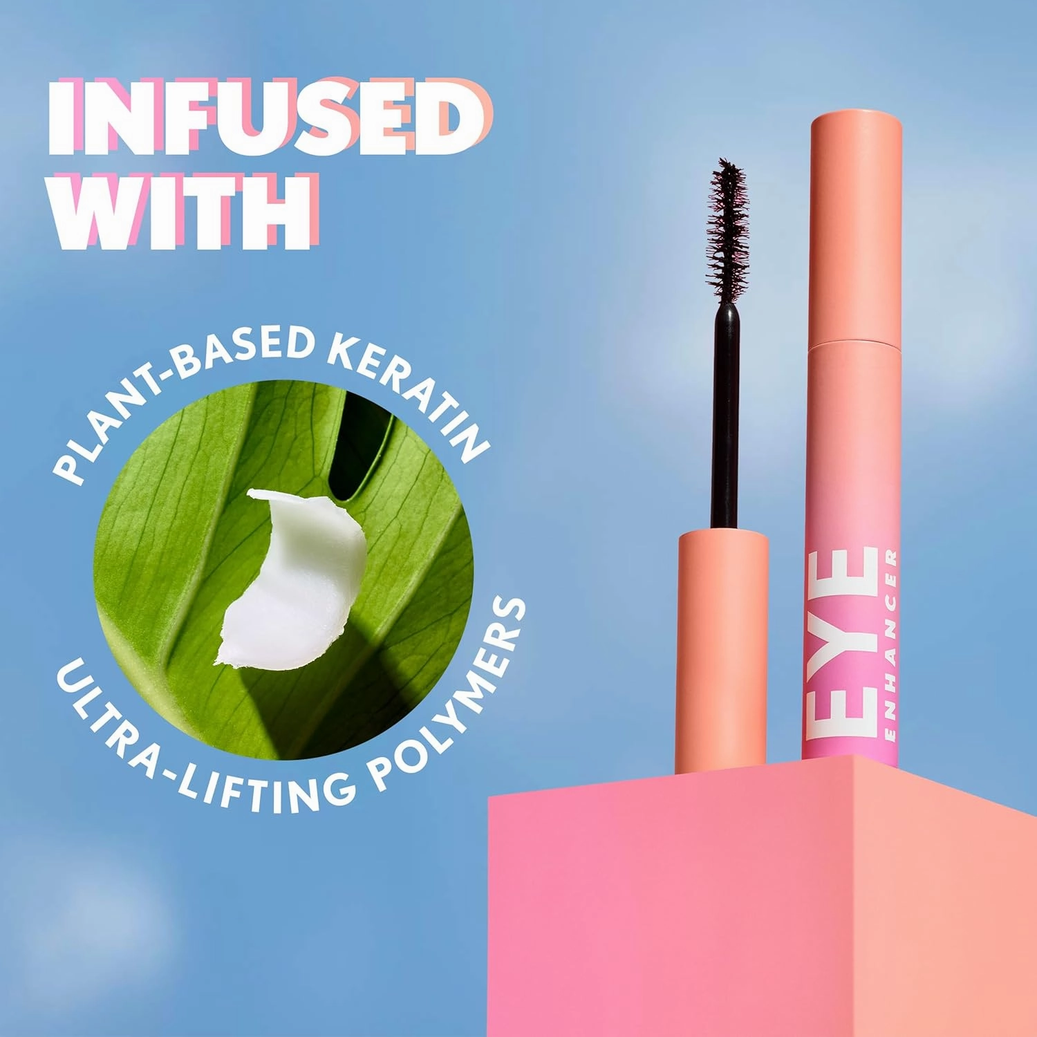 COVERGIRL Clean Fresh Yummy Gloss - My Strawbooty   Eye Enhancer, Intense Black, 3D Mascara