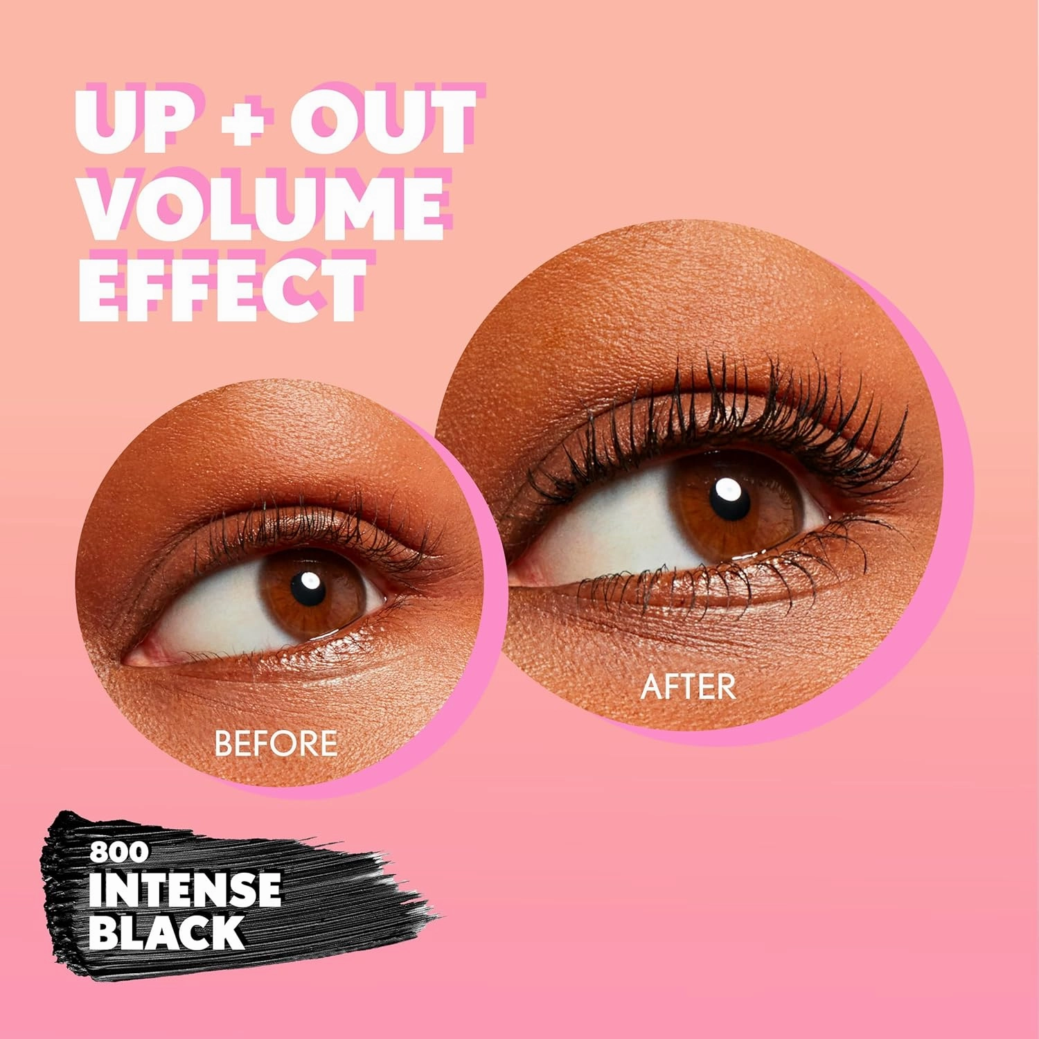 COVERGIRL Clean Fresh Yummy Gloss - My Strawbooty   Eye Enhancer, Intense Black, 3D Mascara