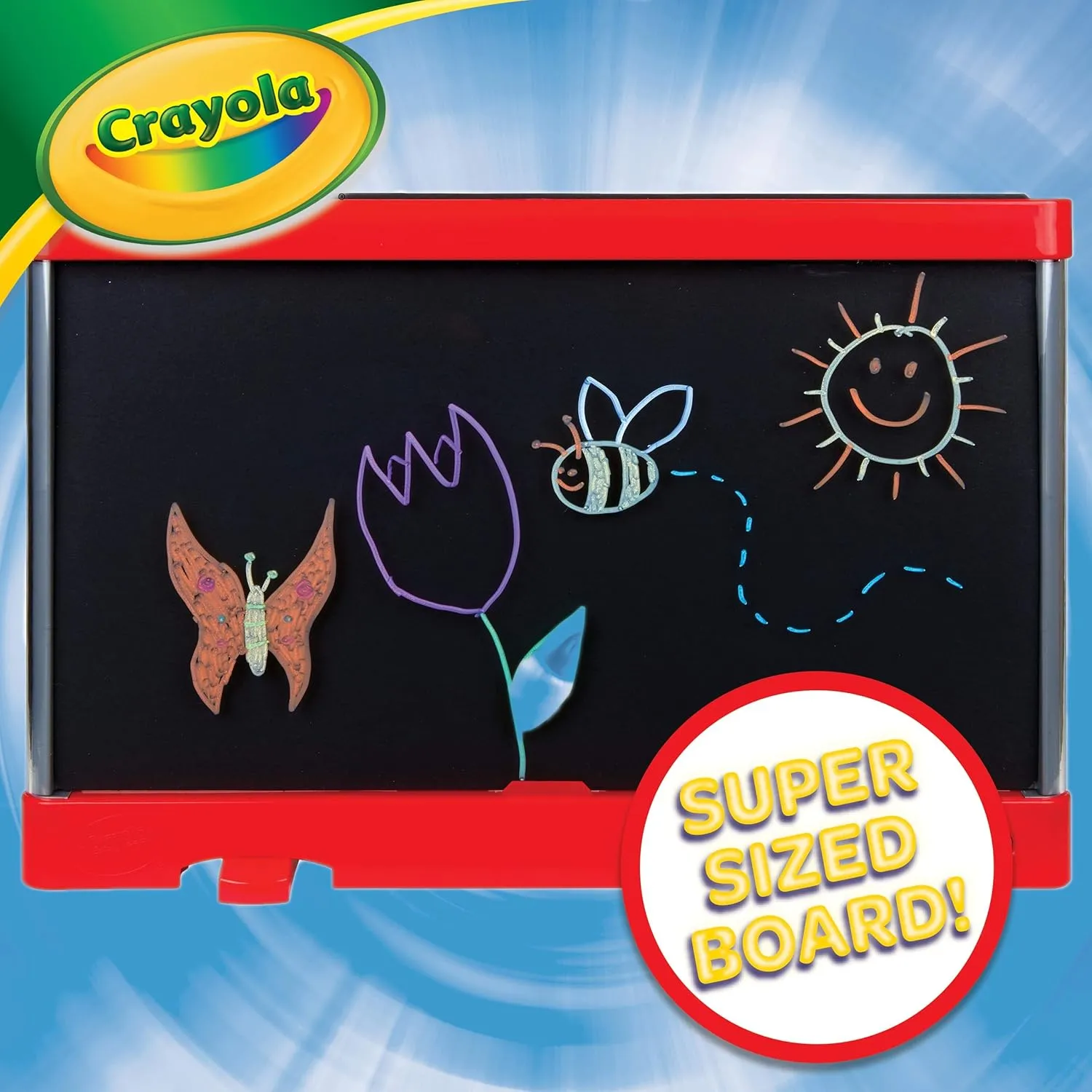 Crayola Ultimate Light Board (Red), Kids Light-Up Tracing Pad, Kids Toys, Gift for Boys & Girls, Drawing Light Box, Ages 6  [Amazon Exclusive]