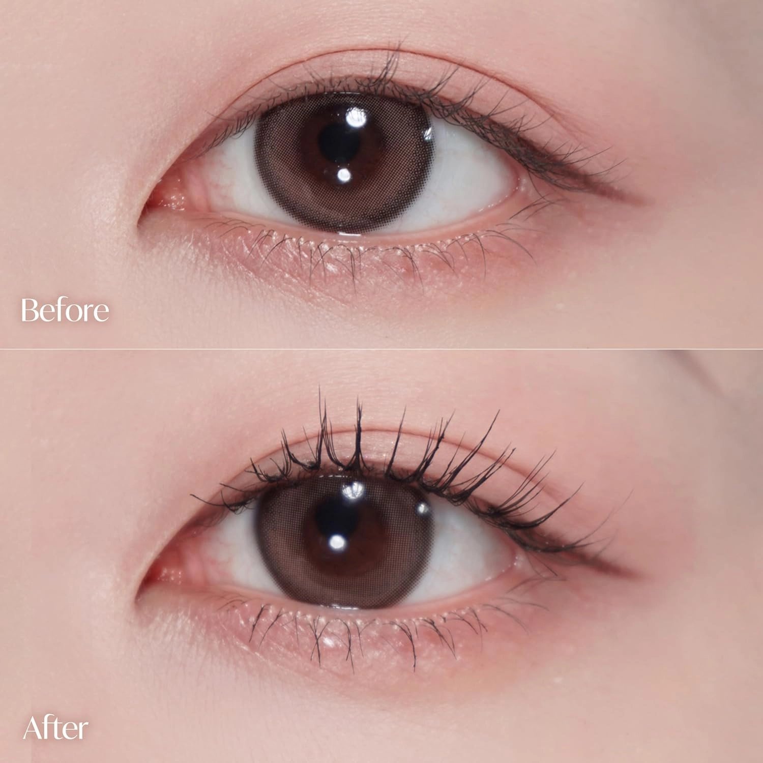 Cutting Eyelash NO.V33 – 5 Set Pack, Bold Wispy Cluster Lashes with Extra-Long Middle Fibers for a Wide-Open Eye Effect, Soft & Natural False Eyelashes, Glue Not Included, K-Beauty