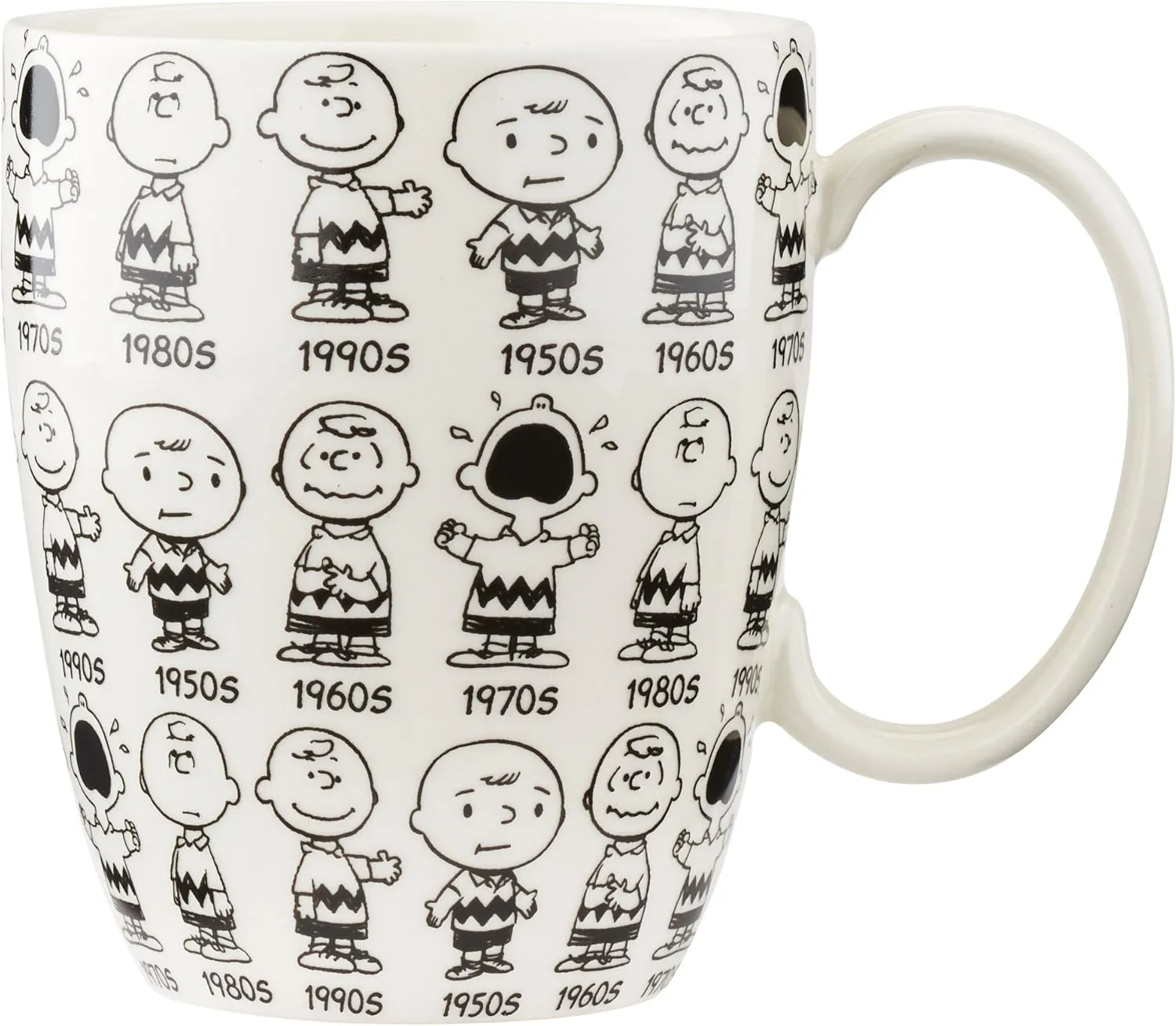 Department 56 Peanuts Anniversary Charlie Mug