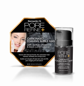 Dermactin-ts Pore Refine   Carbonated Foaming Bubble Mask With Active Charcoal & Black Currant Seed Oil, 1.35 Fluid Ounce
