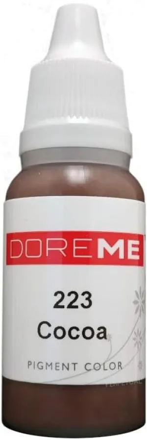 DOREME Permanent Makeup Pigment Ink Cocoa Eyebrow Brow Eyeliner Black Tattoo Micro Cosmetic Micropigmention
