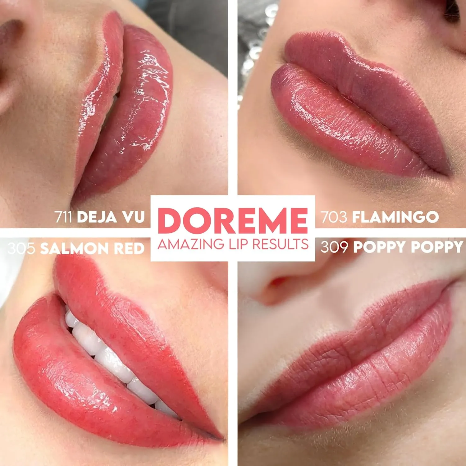 DOREME Permanent Makeup Pigment Ink Cocoa Eyebrow Brow Eyeliner Black Tattoo Micro Cosmetic Micropigmention