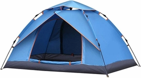 Double Automatic Tent Speed Open Shade Fake Double-Layer Tent Beach Camping Tent UV Protection Function Awning,2