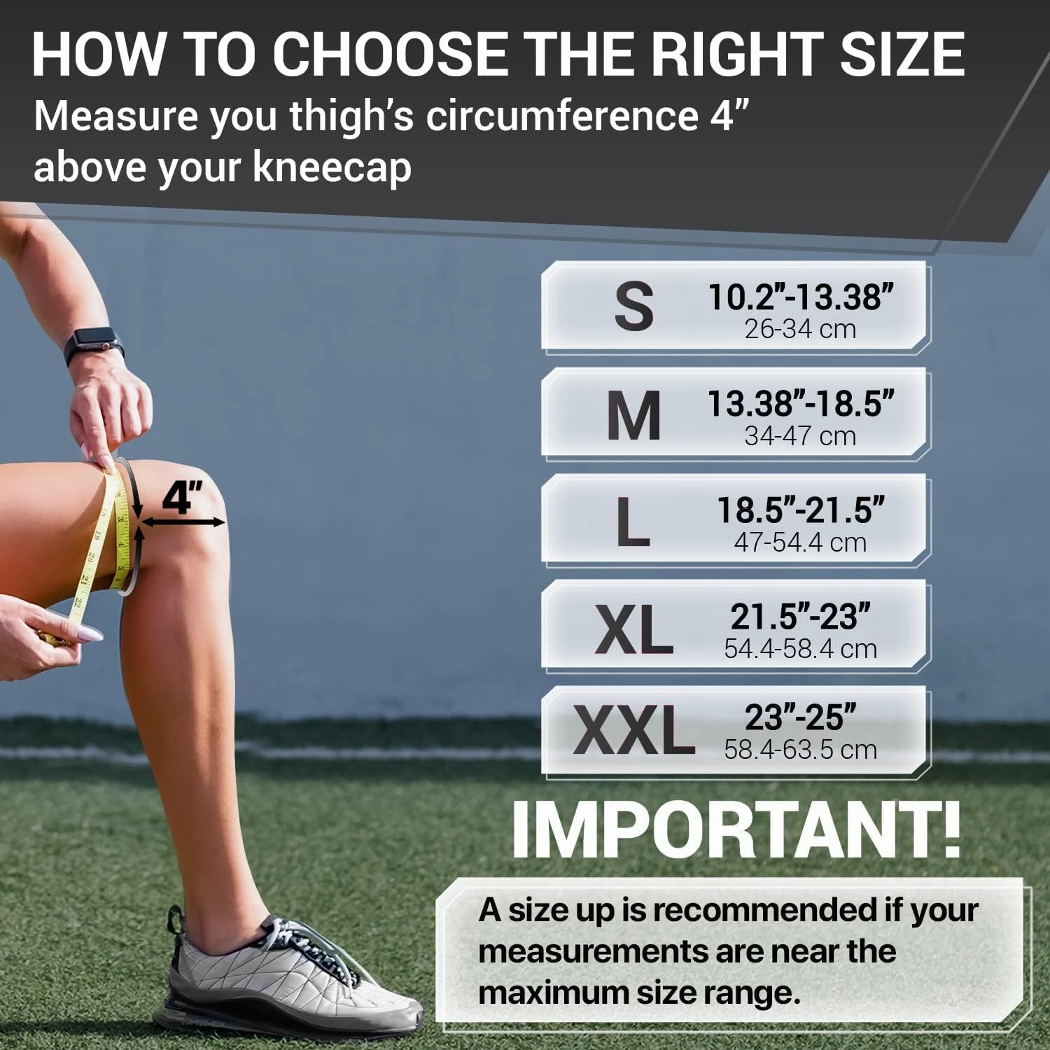 DR. BRACE ELITE Knee Brace with Side Stabilizers & Patella Gel Pads for Maximum Knee Pain Support and fast recovery for men and women-Please Check How To Size Video (Pluto, Medium)