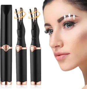 Electric Eyelash Curler for Women, 2025 Upgraded Portable Heated Eyelash Curler, 3 Heat Modes and Smart Temperature Control Natural Curling 24H Long-Lasting (2*Black)