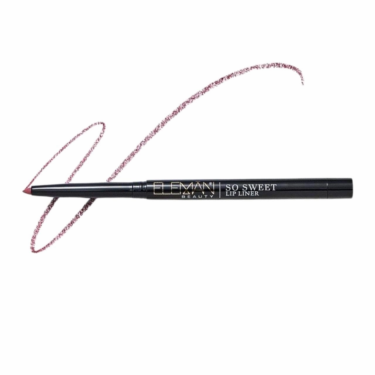 Eleman Beauty So Sweet Lip Liner – Rich, Intense Color Payoff, Long-Lasting, Perfect for Lipstick & Gloss | Waterproof, Easy to Apply, Precise Definition for All-Day Wear (Rose)