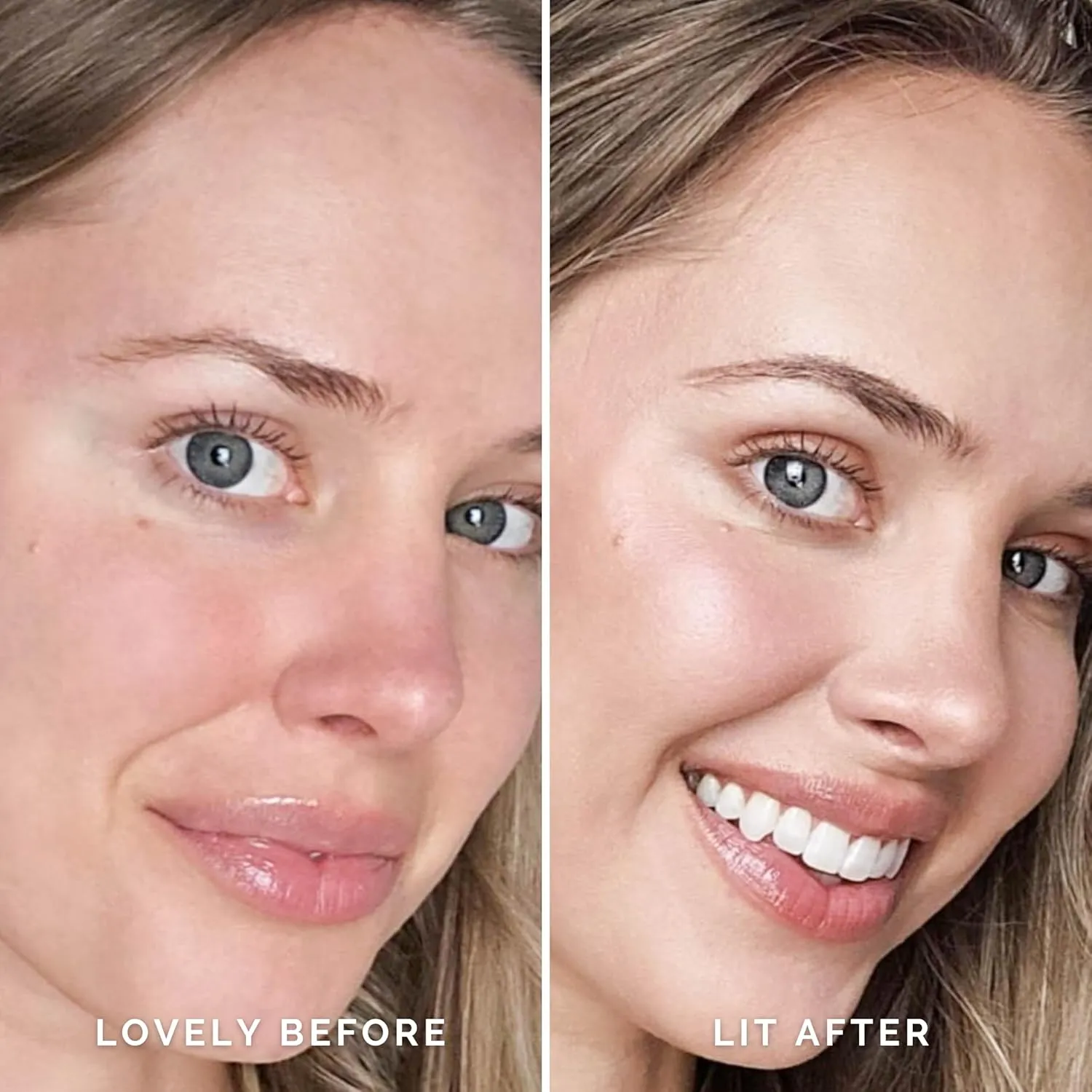 Elizabeth Mott Thank Me Later Glow Enhancer & Primer – Dermatologist & Allergy Tested – Illuminating Makeup Base & Highlighter for a Natural Glow – Vegan, Cruelty-Free - Light Sheer Glow Shade, 30g