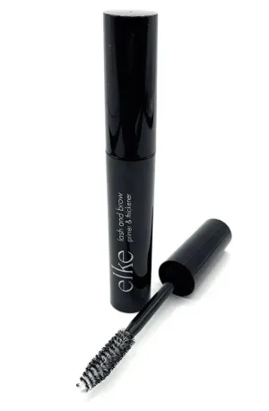 elke LASH BROW PRIMER THICKENER nourishing conditioner and color lengthening volumizing primer thickener for fuller lashes and brows.