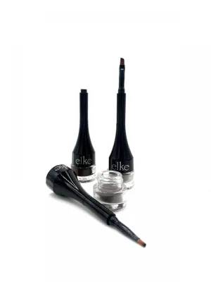 elke ULTIMATE BROW CREME LINER (Ash Brown) 24 hour pomade brow color, eyeliner
