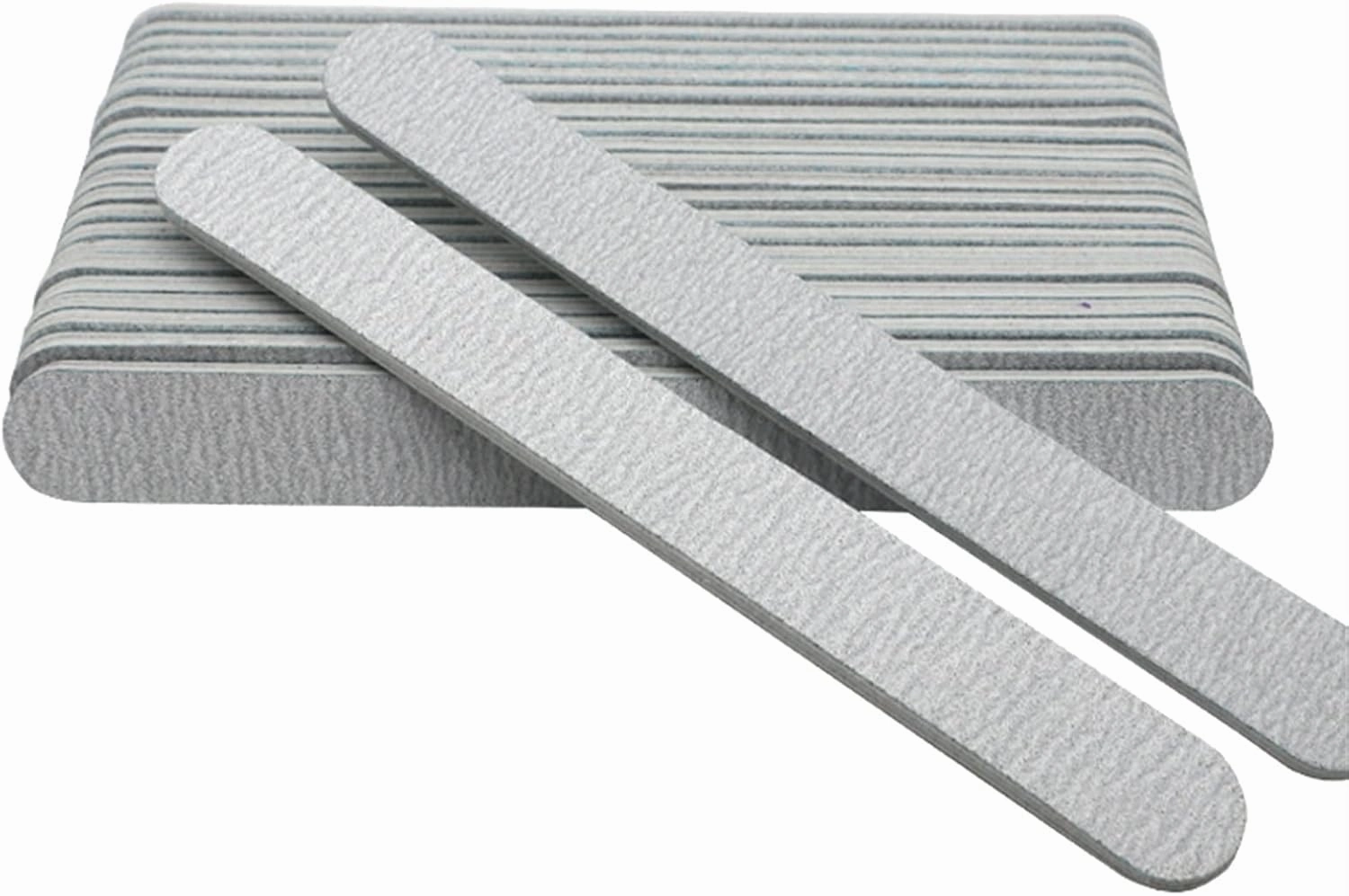Emery Boards Nail Care kit with Nail File Buffer, 100/180 Nail Buffer Grey Buffing Manicure Tools Salon Files Wholesale