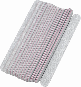 Emery Boards Nail Care kit with Nail File Buffer, 100/180 Straight Edge Nail Buffer Block Emery Board Sandpaper Polishing Lima A Ongle Sawing