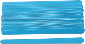 Emery Boards Nail Care kit with Nail File Buffer, 100pcs/lot Double-Sided Straight Nail File Professional Nail Art Sanding(Lime)