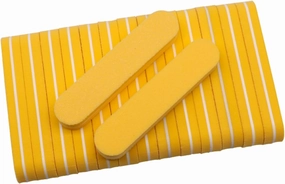 Emery Boards Nail Care kit with Nail File Buffer, 100pcs Nail Buffer Mini Sponge File 100/180